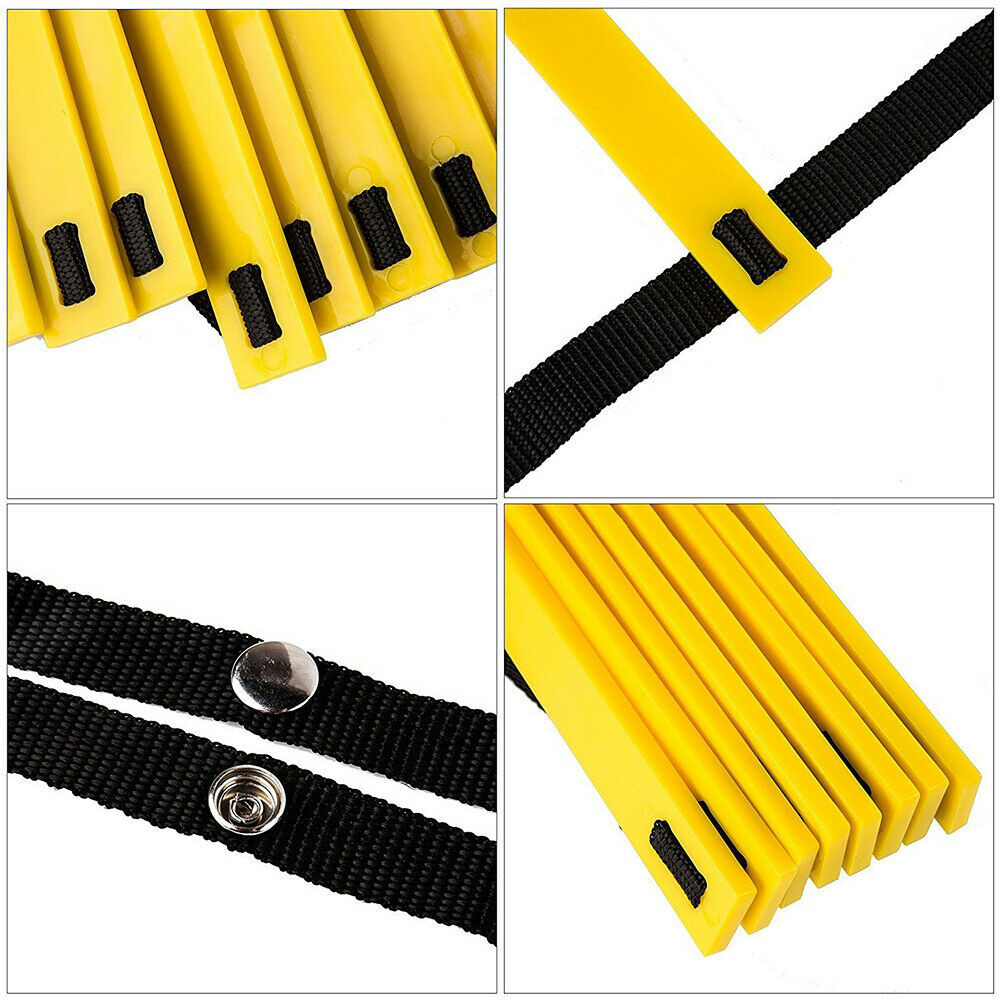 20 Rungs Ultimate Agility Ladder Speed Training Equipment Fit Soccer Football