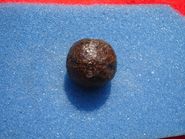 Rare Civil War Artillery Canister Shot Chattanooga, Tennessee