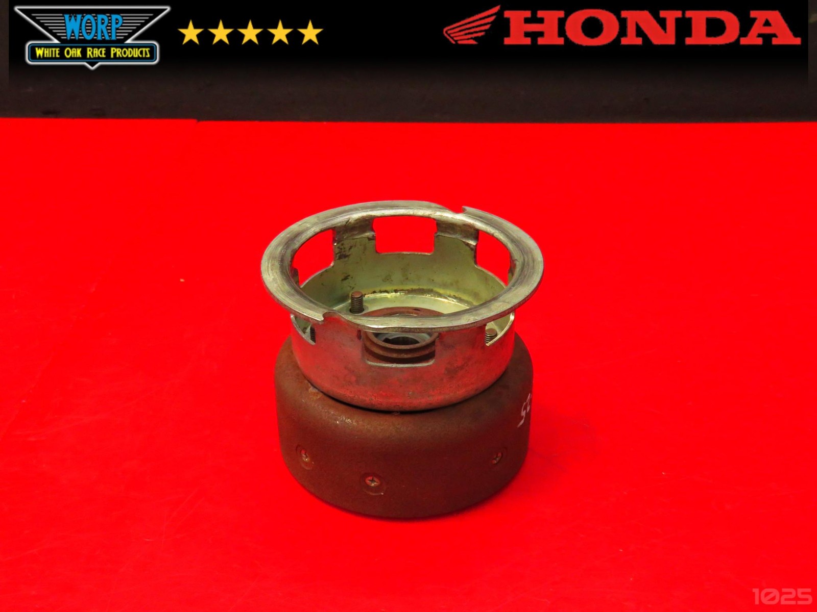 OEM 1978 HONDA ODYSSEY 250 FL250 FLYWHEEL ROTOR FLY WHEEL MAGNETO PULL START HUB