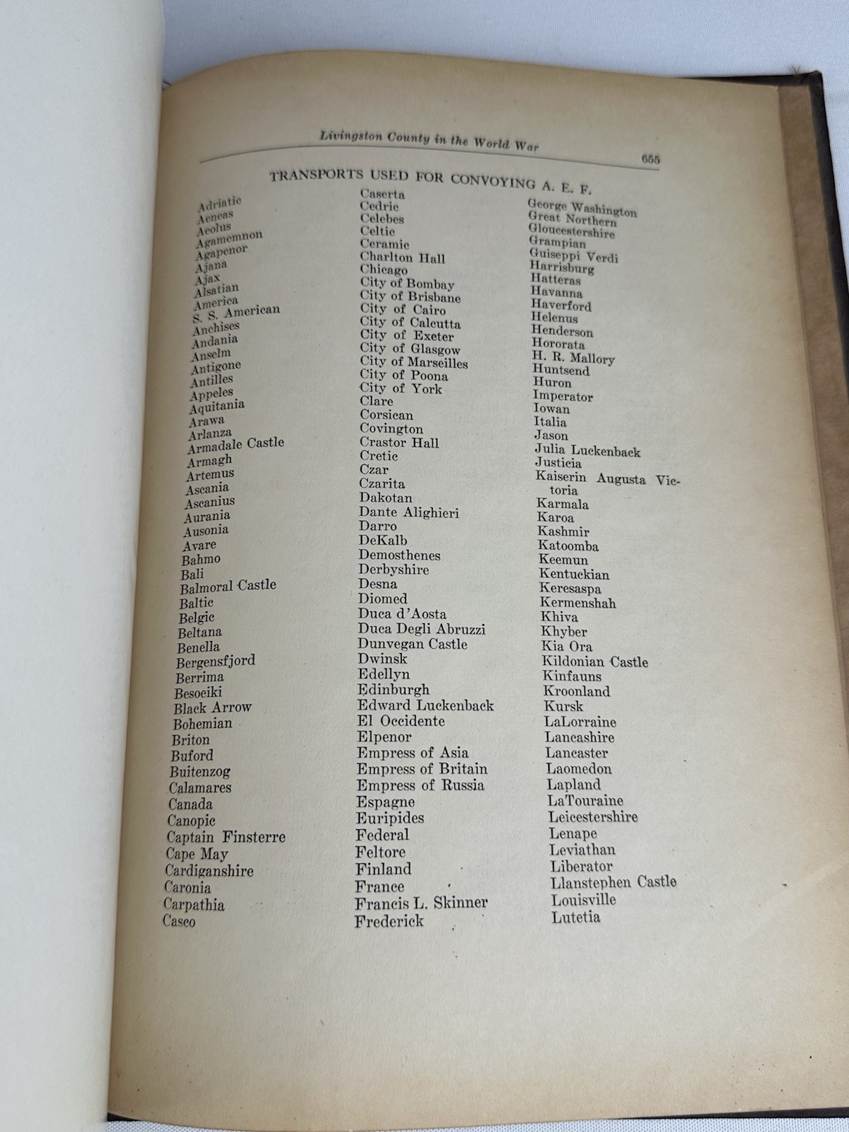 Livingston County Illinois Pontiac Fairbury Streator Cornell IL WWI History Book