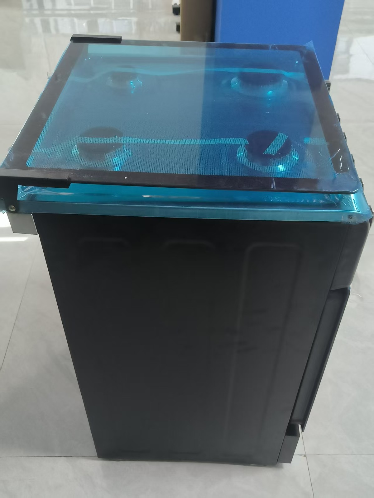 20" Free Standing Gas Stove Oven Range,4 Burner LPG Cooktop with 60L Oven