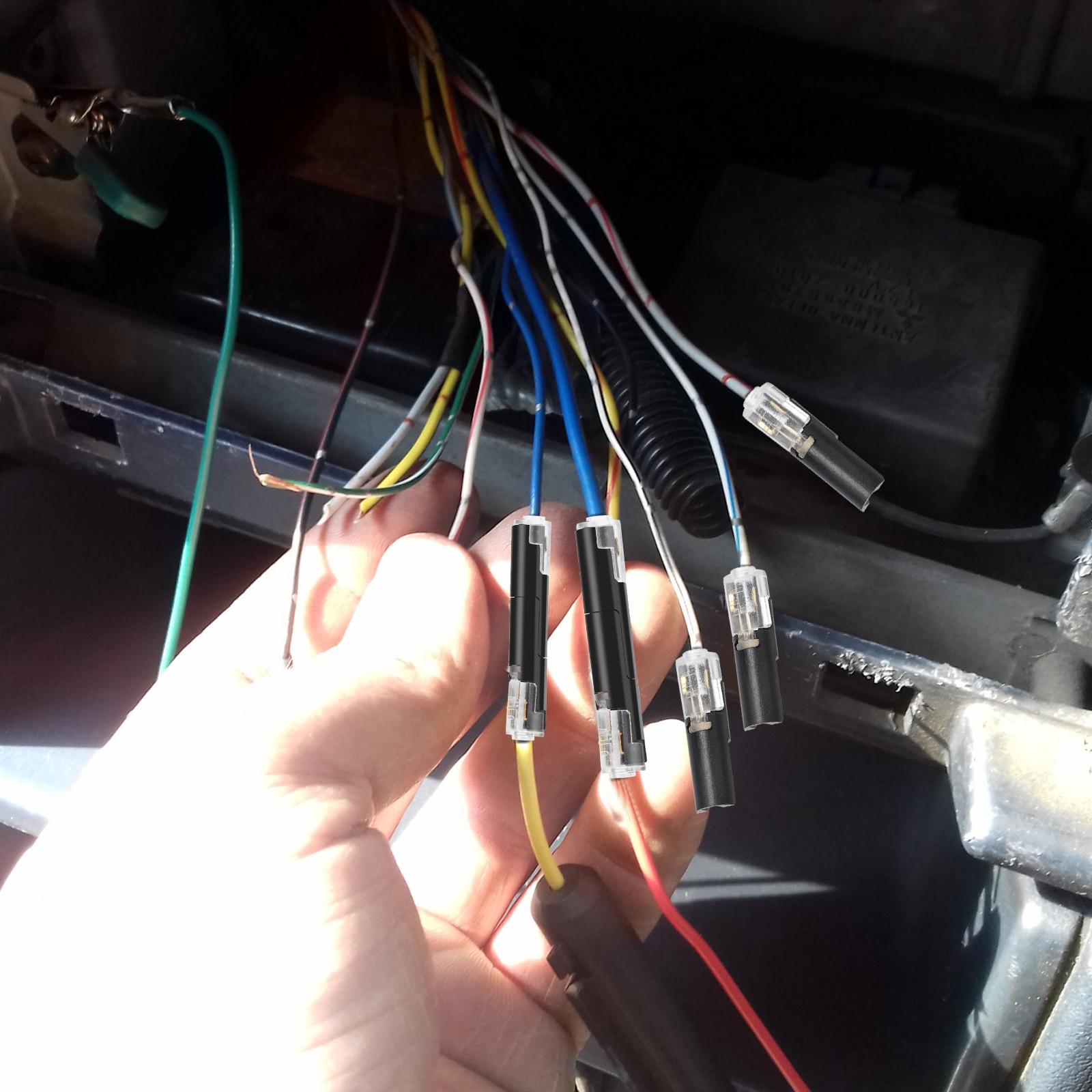 100PCS 1-Pin Crimp Pluggable Splice Terminal Wire Connectors Kit for AWG 20-22