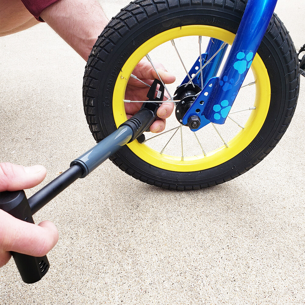 BV Mini Bike Pump Portable Bicycle Tire Ball Air Inflator Presta Schrader 120PSI