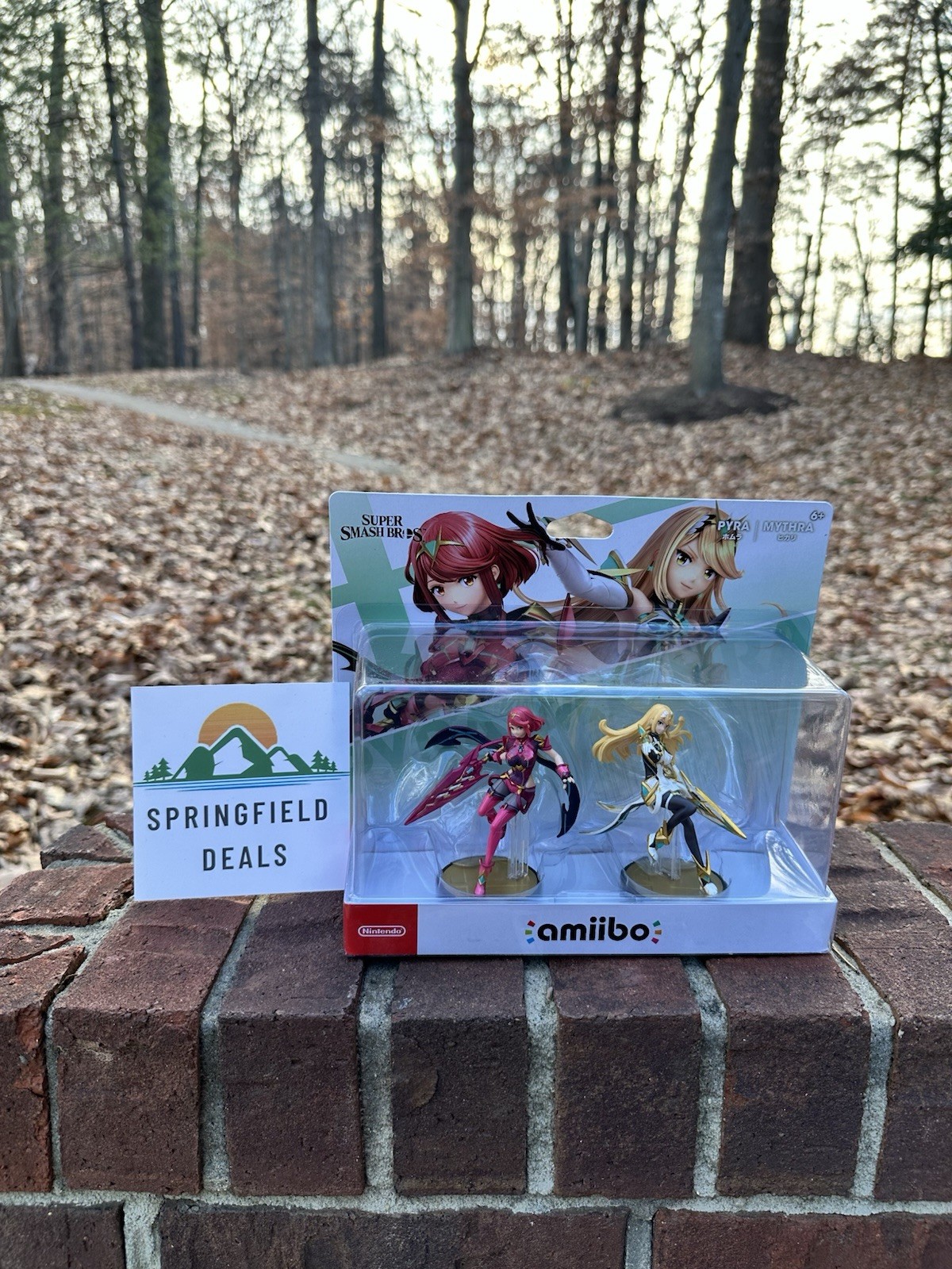 Nintendo Super Smash Bros Pyra & Mythra Amiibo 2 Pack SEALED NEW ✅ FREE SHIPPING