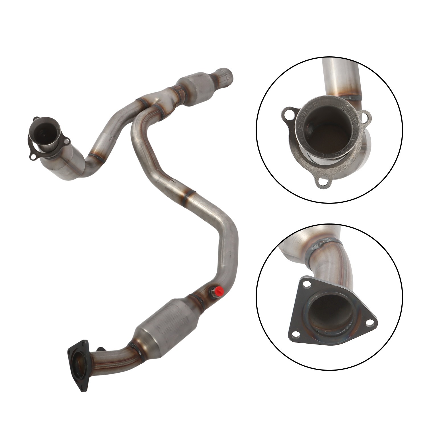 For 2009-2013 Chevy Silverado 1500 4.3/4.8 /5.3/6.0L Y Pipe Catalytic Converter