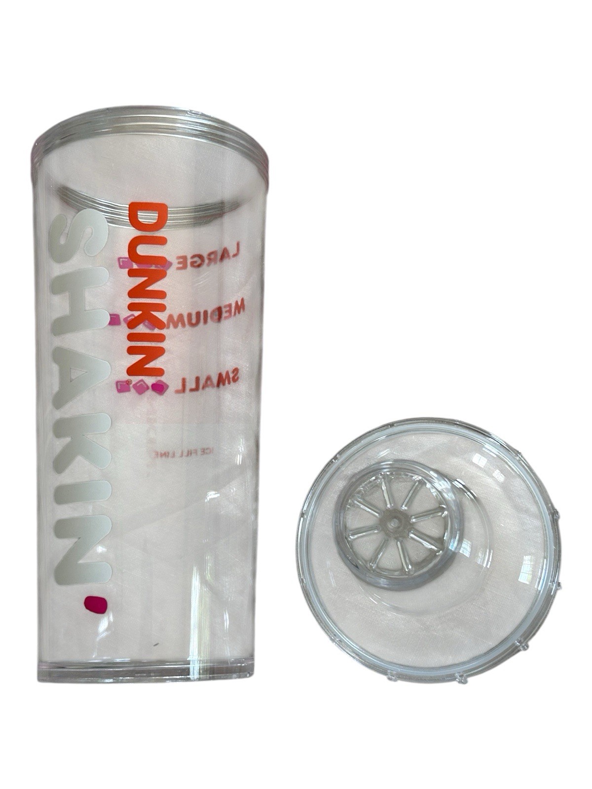 Limited Edition SABRINA Carpenter & Dunkin Donuts Shakin' Espresso Shaker w/ Lid