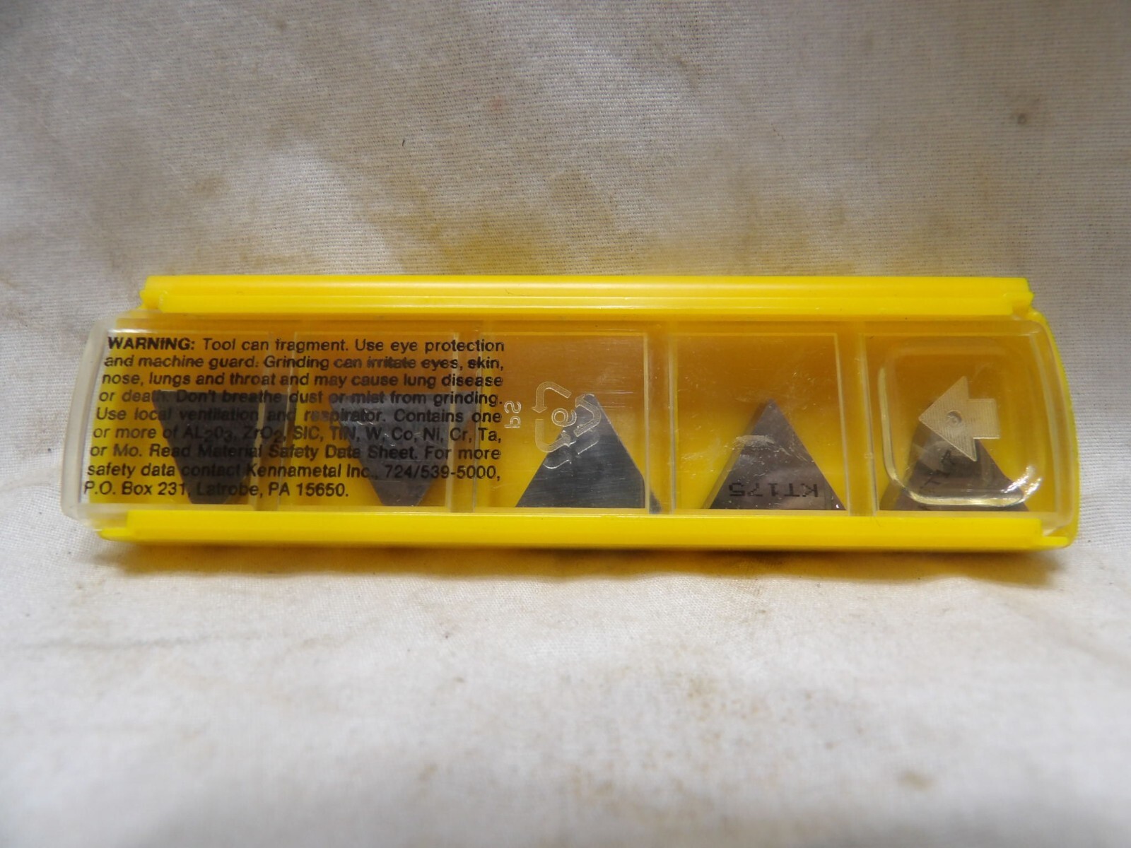 Kennametal TPG322T Carbide Inserts (Qty of 5)