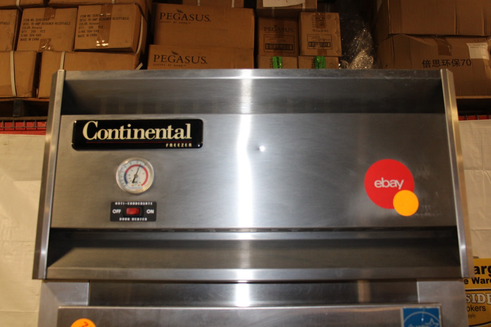 CONTINENTAL MODEL 1F COMMERCIAL FREEZER