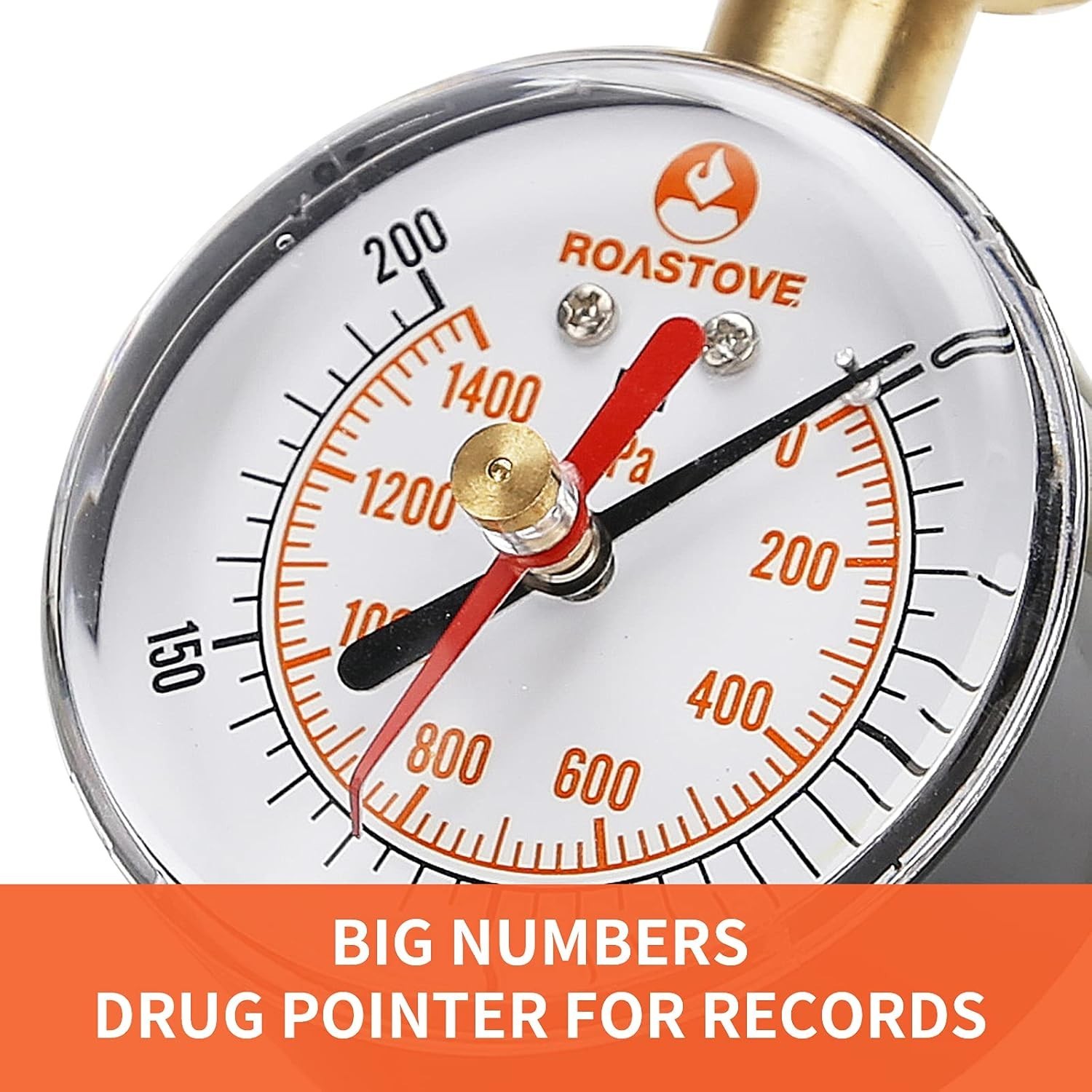 2-1/2" Water Pressure Test Gauge,House Water Pressure, Gauge,Garden Hose Pressu