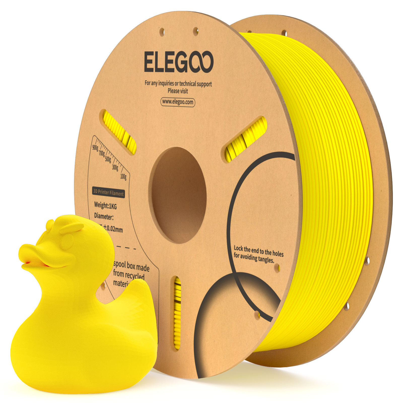 【Buy 6 Get 4 Free,Add 10】ELEGOO PLA Rapid PLA+ PETG TPU 3D Printer Filament 1KG