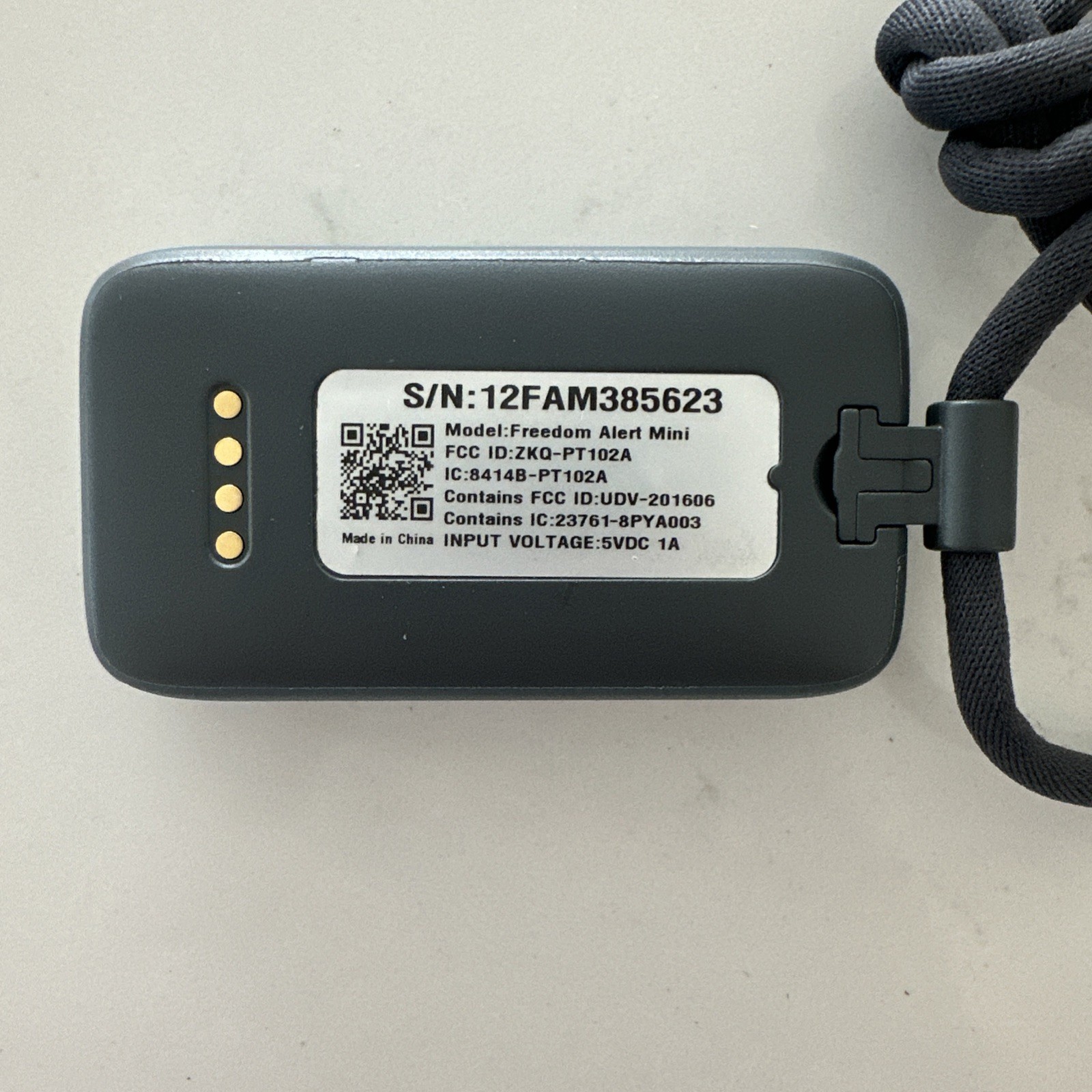 Freedom Alert Mini Wearable Alert System by LogicMark, Powered by 4G LTE