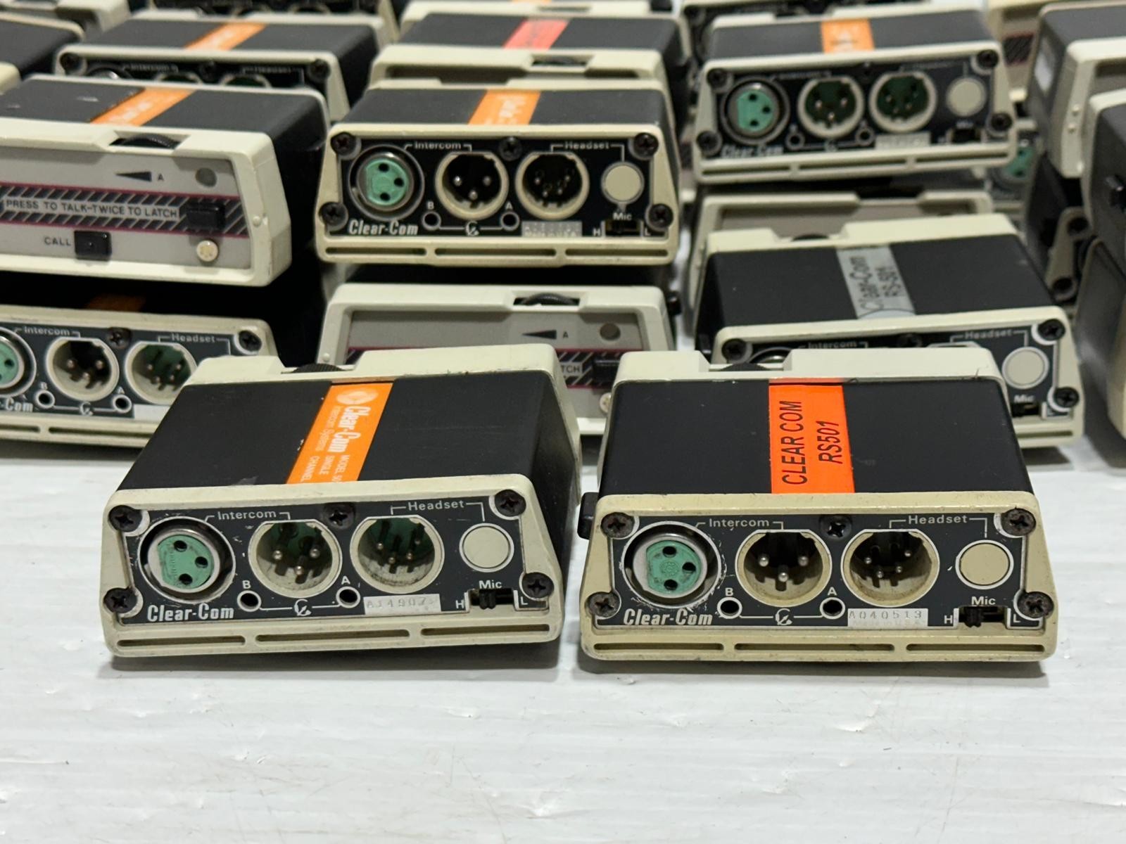 Clear-Com RS-501 Single Channel Intercom Belt Pack (Pair) THS