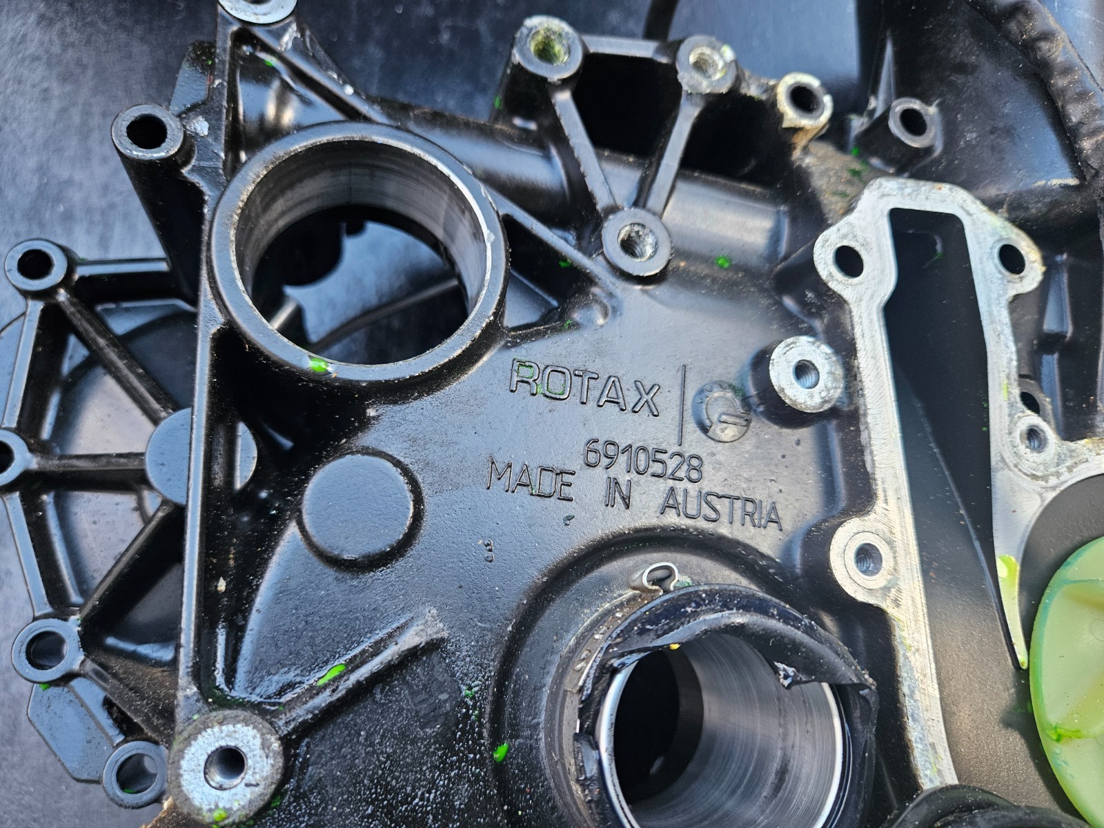 Sea Doo 2009 RXT 255 sc STATOR ASSY PTO COVER WITH UPDATED COOLING TUBE FOR SC