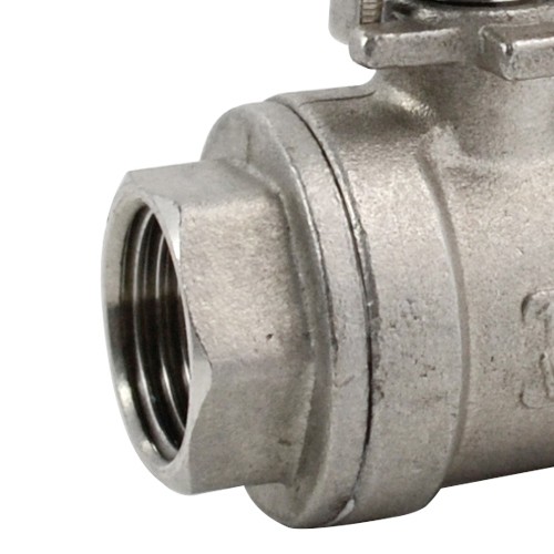 2PACK US STOCK 1/2 inch 1/2" Ball Valve,316 Stainless Steel Full Port,2-Piece