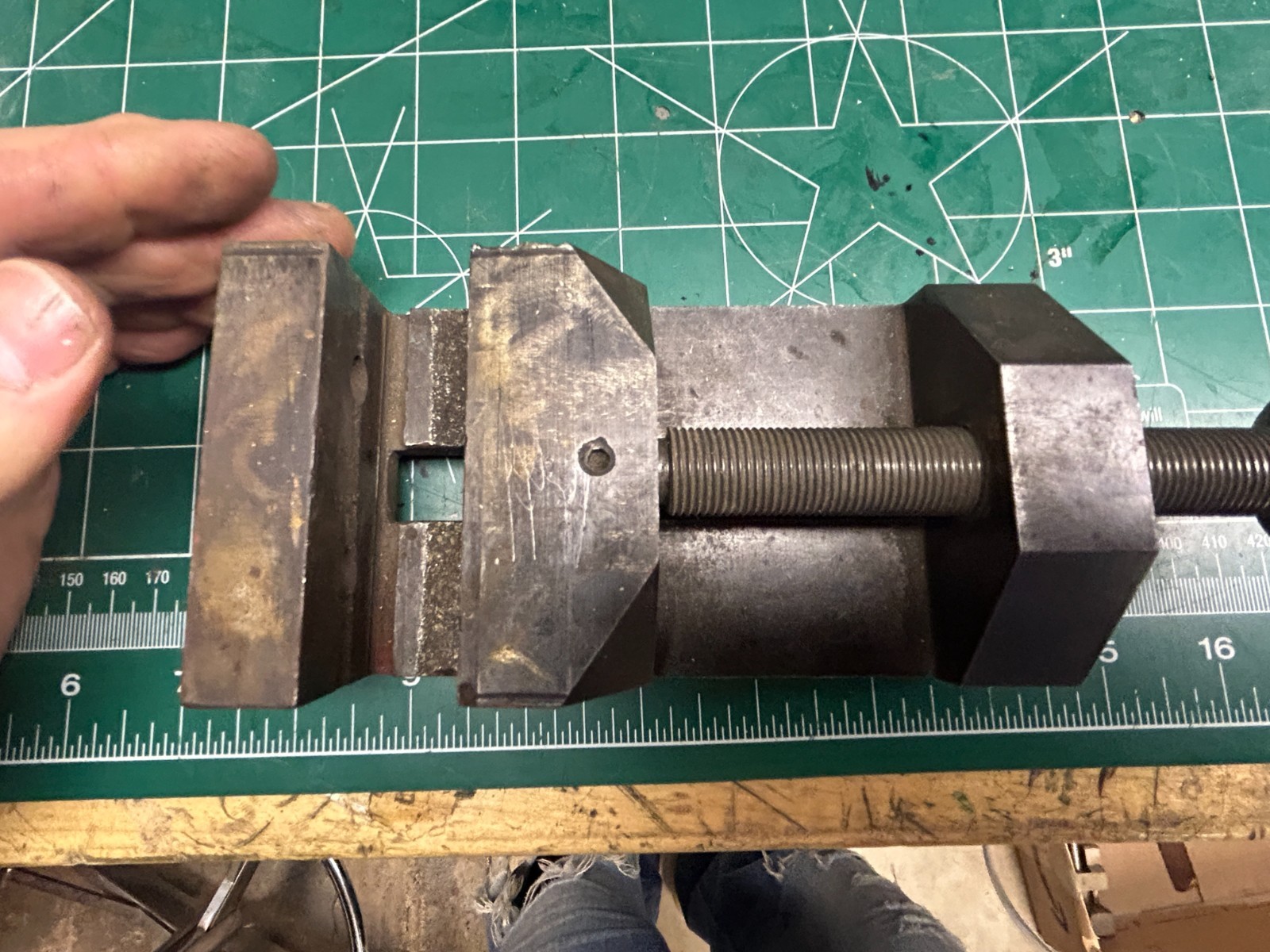 MACHINIST HmSh LATHE MILL Machinist 3" Tool Makers Precision Vise Grinding