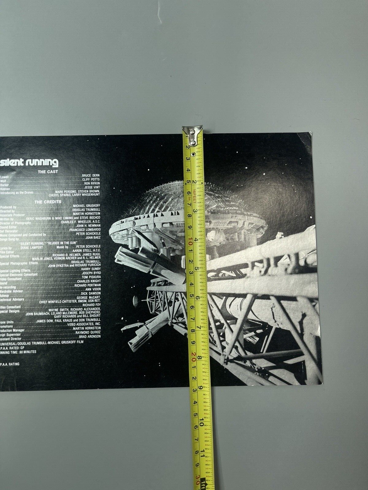 SILENT RUNNING Original 2 Sided Herald - Lobby Card - 1972