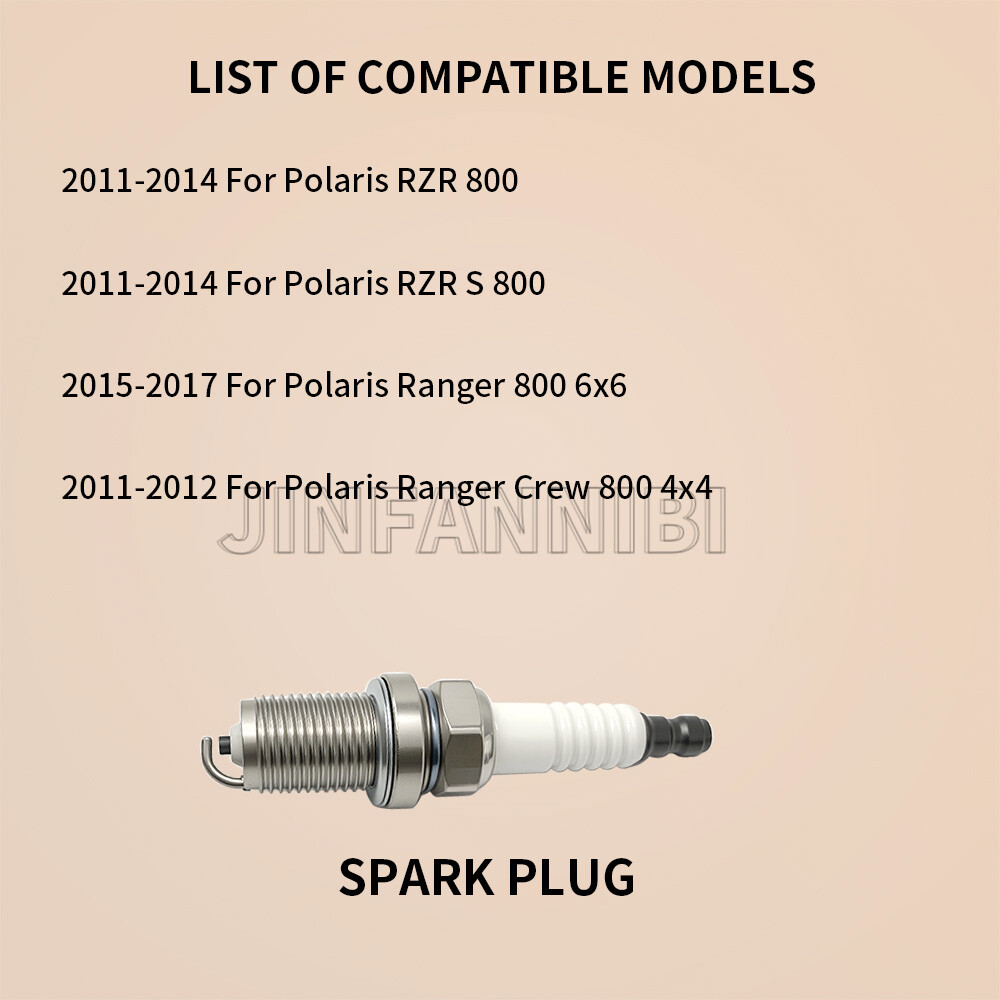 Top End Cylinder Gasket Kit & Spark Plug for Polaris RZR 800 RZR S 800 2011-2014