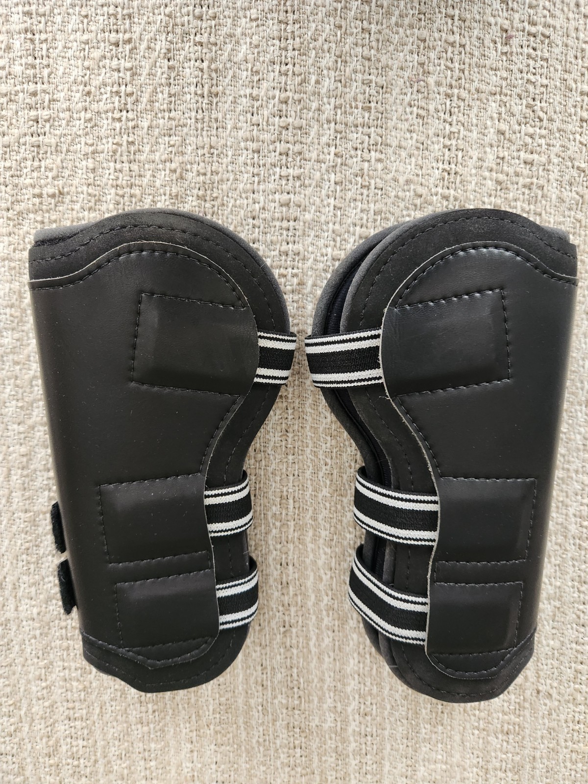 New Equifit Open Front Boots Horse - Black - Medium - Removeable Washable Liners