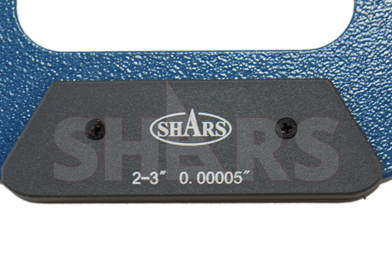Shars 2-3" 0.00005" Digital Electronic Outside Micrometer Carbide Tip P]