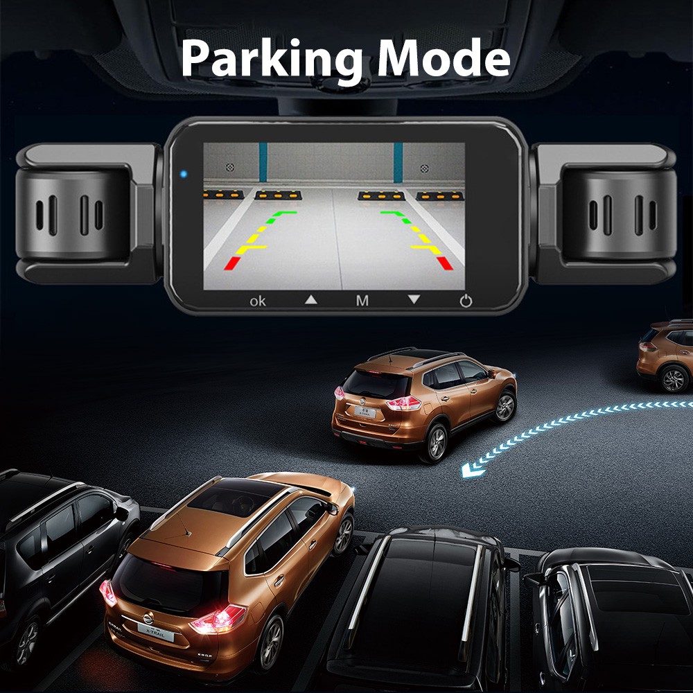 4 Channel Dash Cam 4k Car Camera 360 View WiFi Front Rear Inside Left Right 64GB