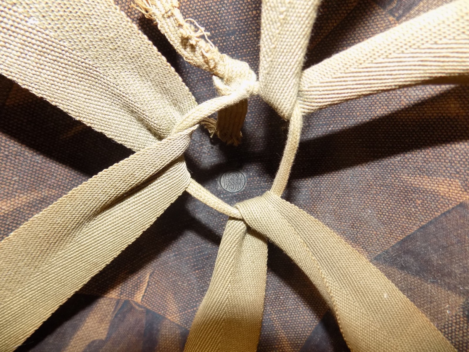 WW2 Era Mine Safety Appliance MSA US Military M1 Fiber Helmet Liner Painted