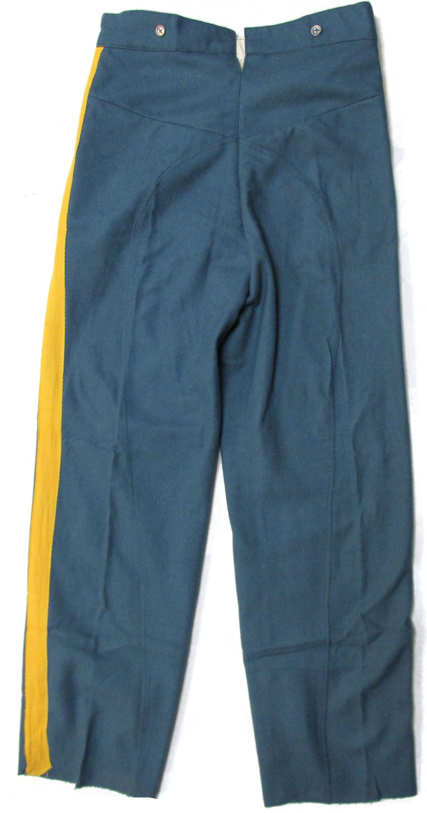 Reenactment U.S. Civil War Mounted Trousers - Sky Blue Yellow Stripe