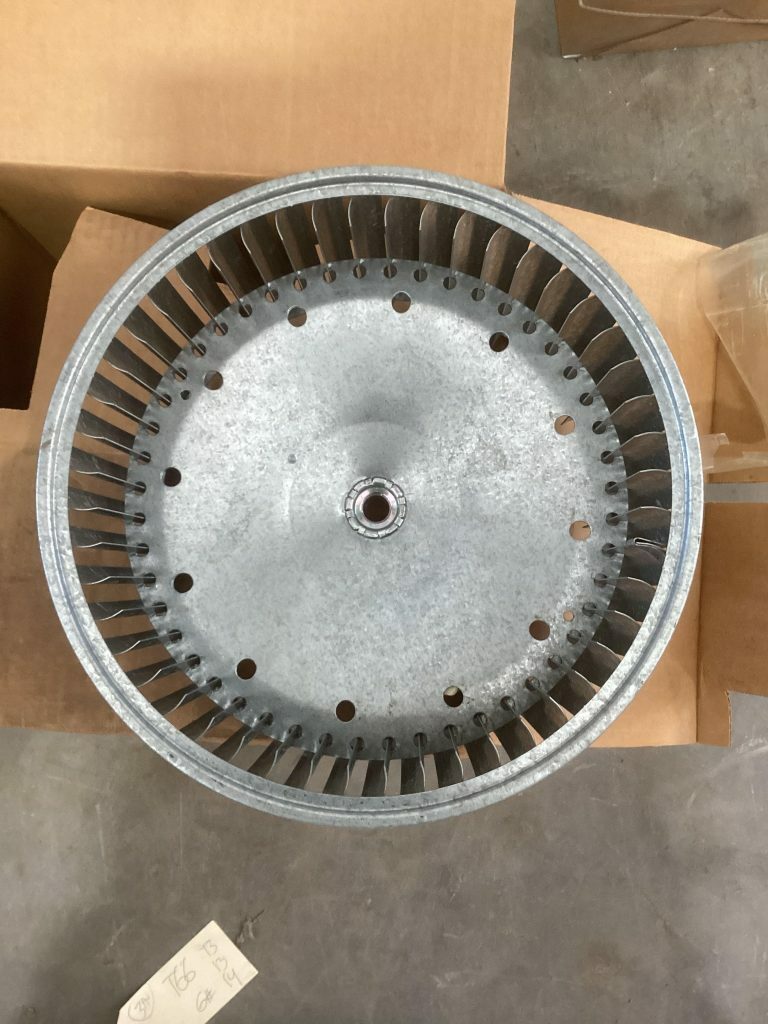 Lau Blower/Fan Wheel 01332603P DD10-6A; 1/2" Bore; 10 5/8"X 6"X 1/2" -NIB