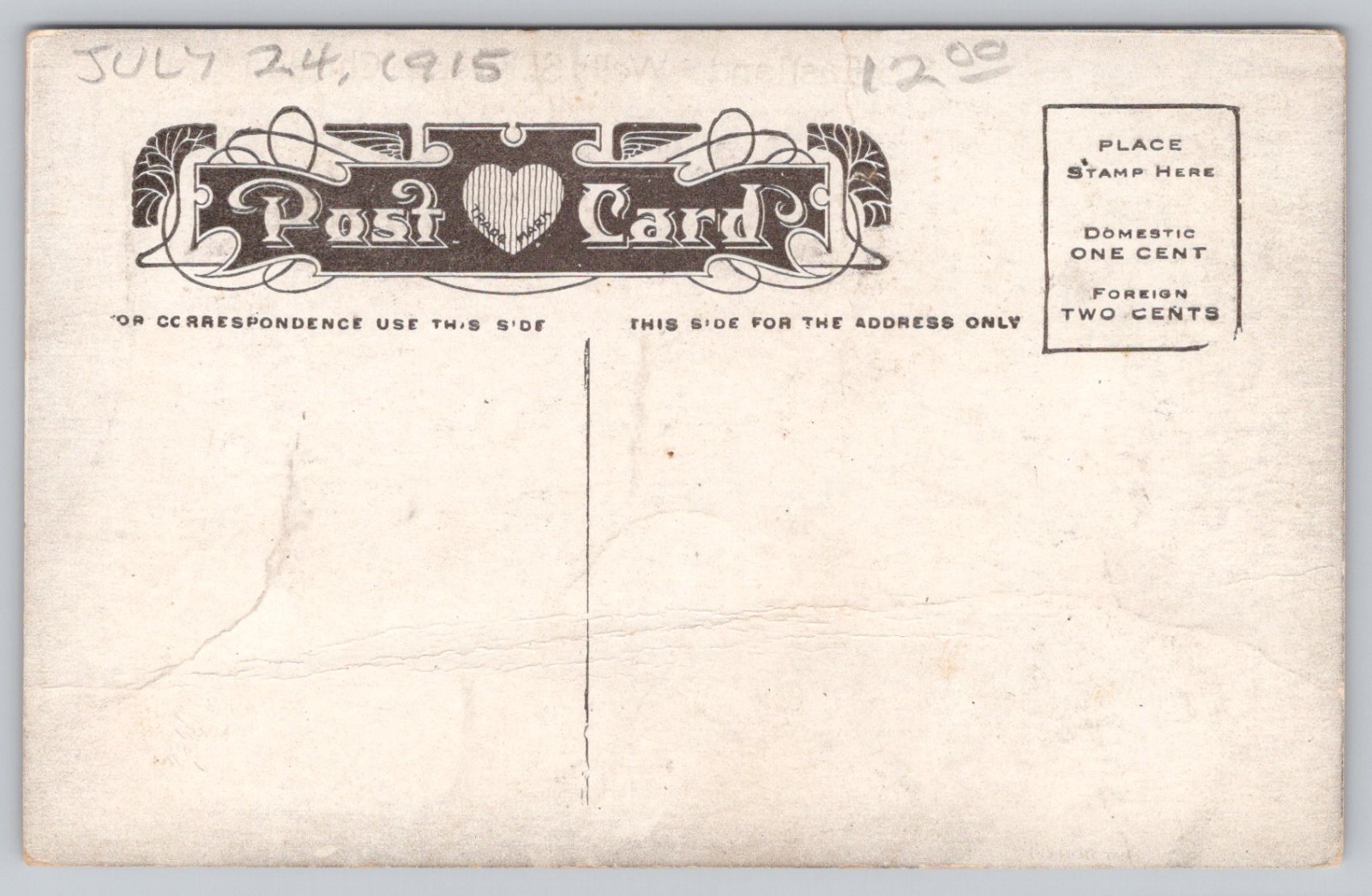 "Eastland Wells St Bridge" Body Recover 1915 Postcard