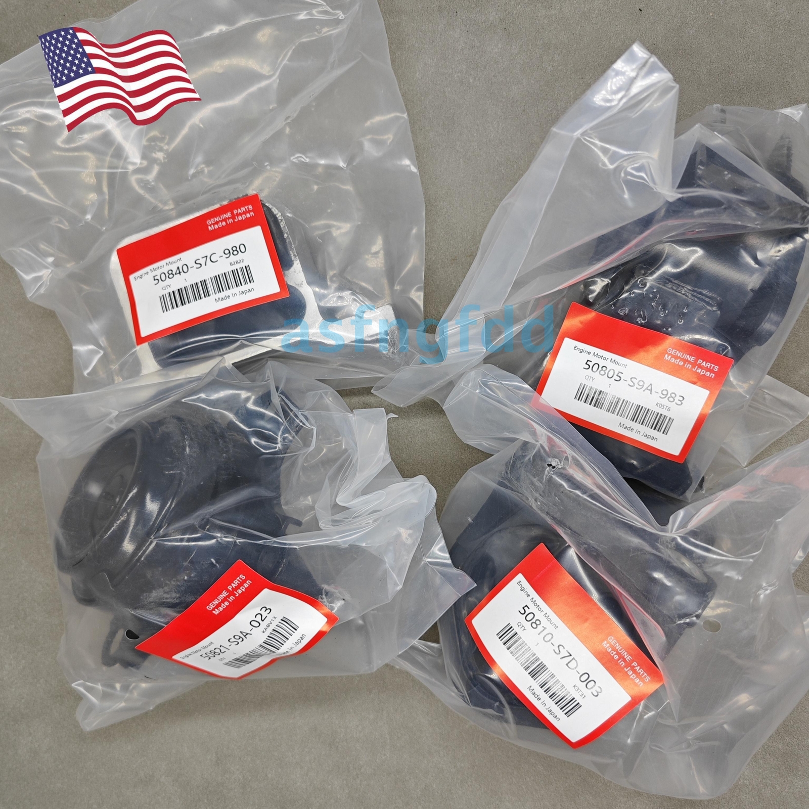 OEM 4PCS Engine Motor & Trans Mount Fits For 2002-2006 Honda CR-V 2.4L Automatic