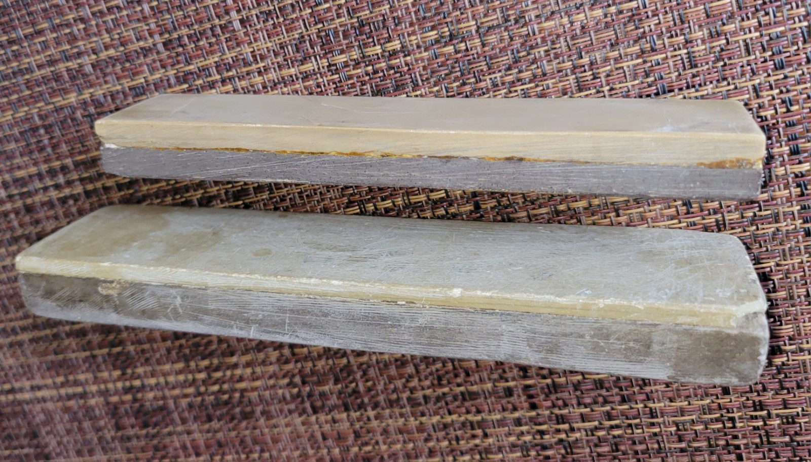 Lot of 5 Early Antique Sharpening Stones (2 Coticule) Hones