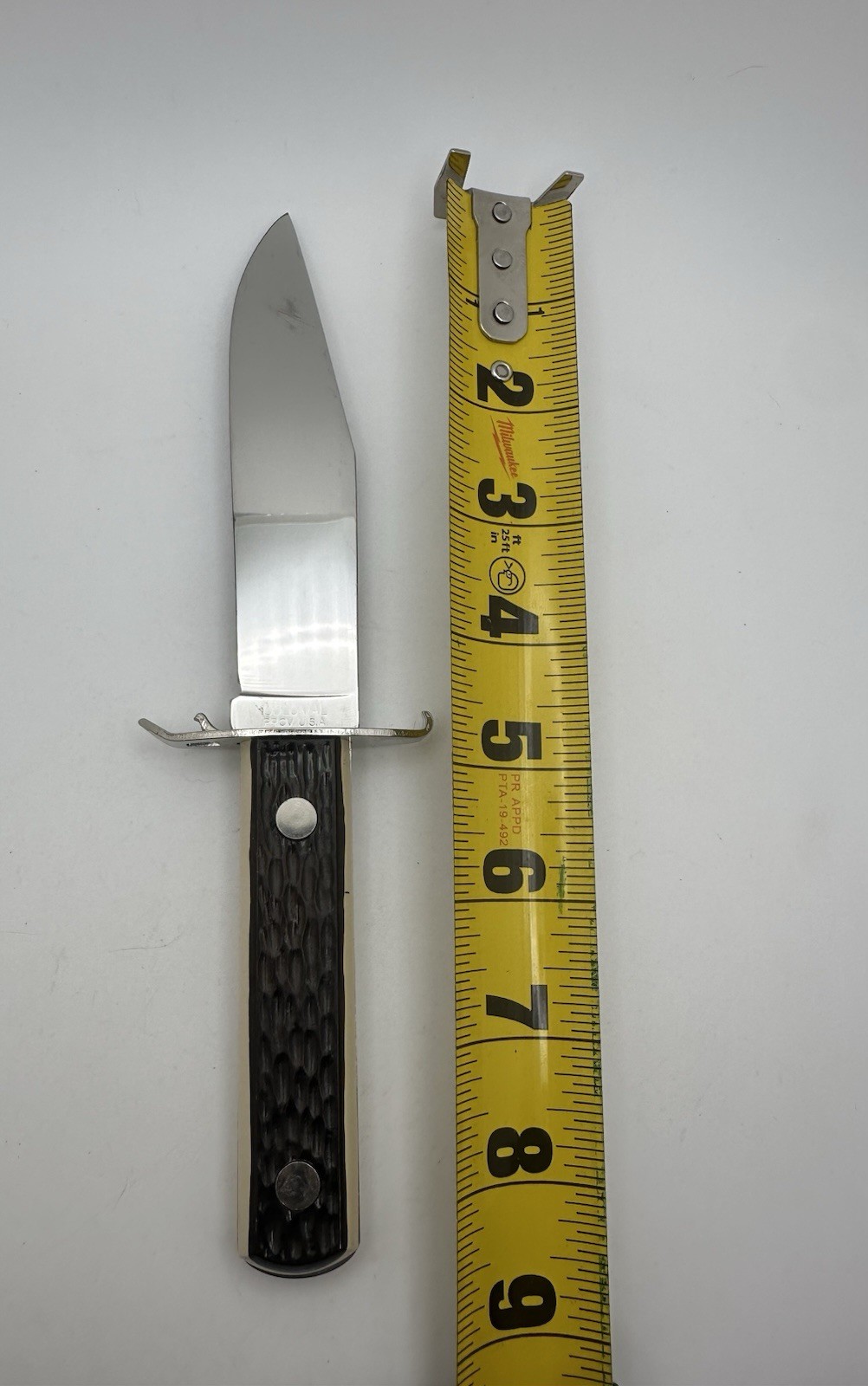 VINTAGE COLONIAL FIXED BLADE SURVIVAL KNIFE CAN OPENER & CAP LIFTER PROV. USA