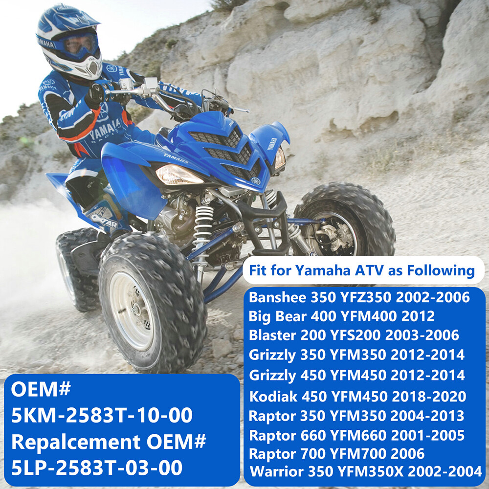 Front Right Brake Master Cylinder for Yamaha Banshee Grizzly Raptor Warrior 350