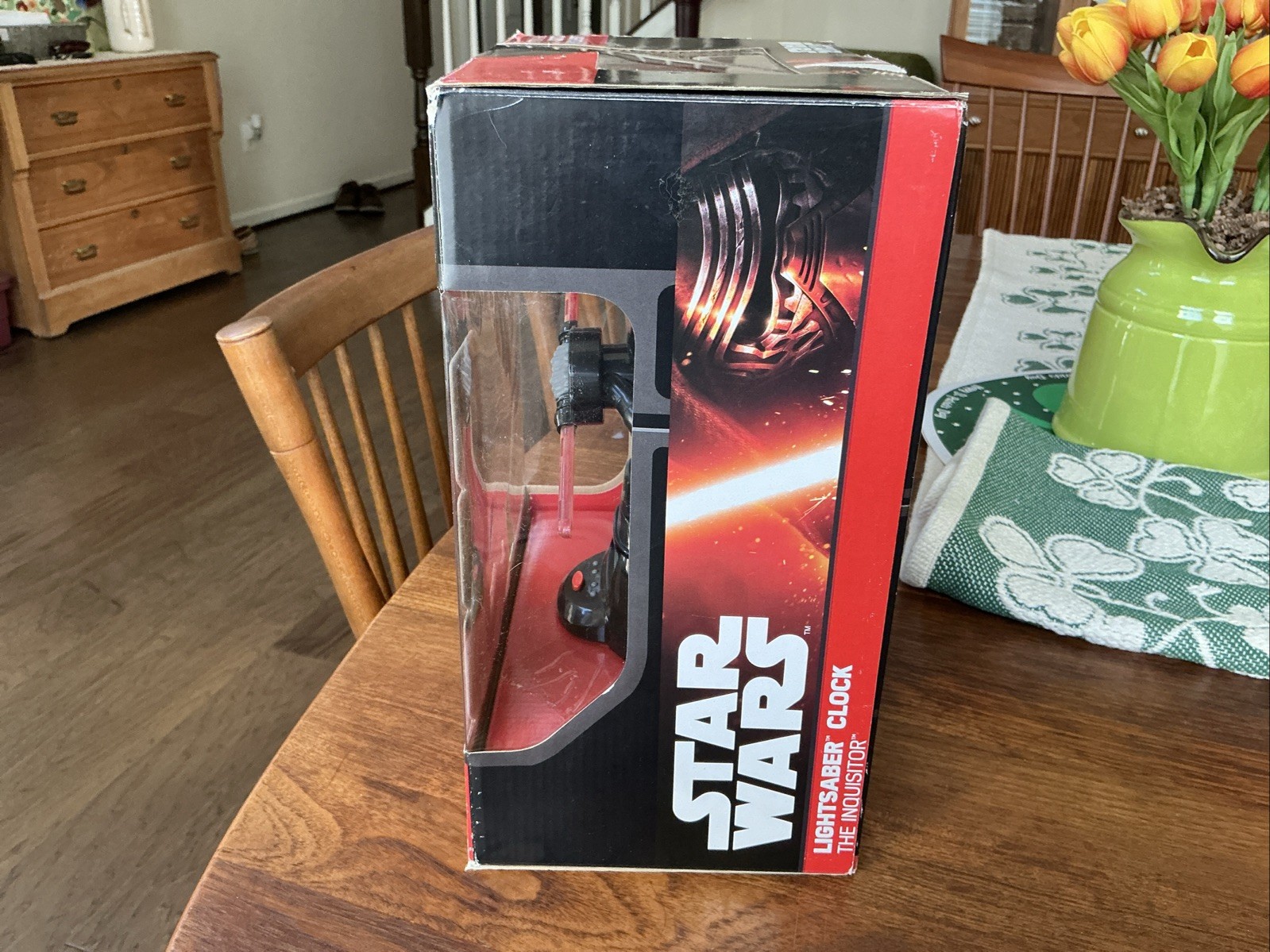 Star Wars “The Inquisitor” Lightsaber Alarm Clock - New In Box