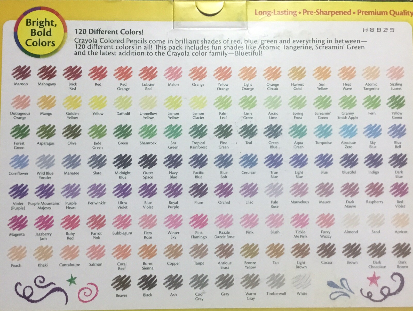 (20) Crayola Colored Pencils (light blue) BULK