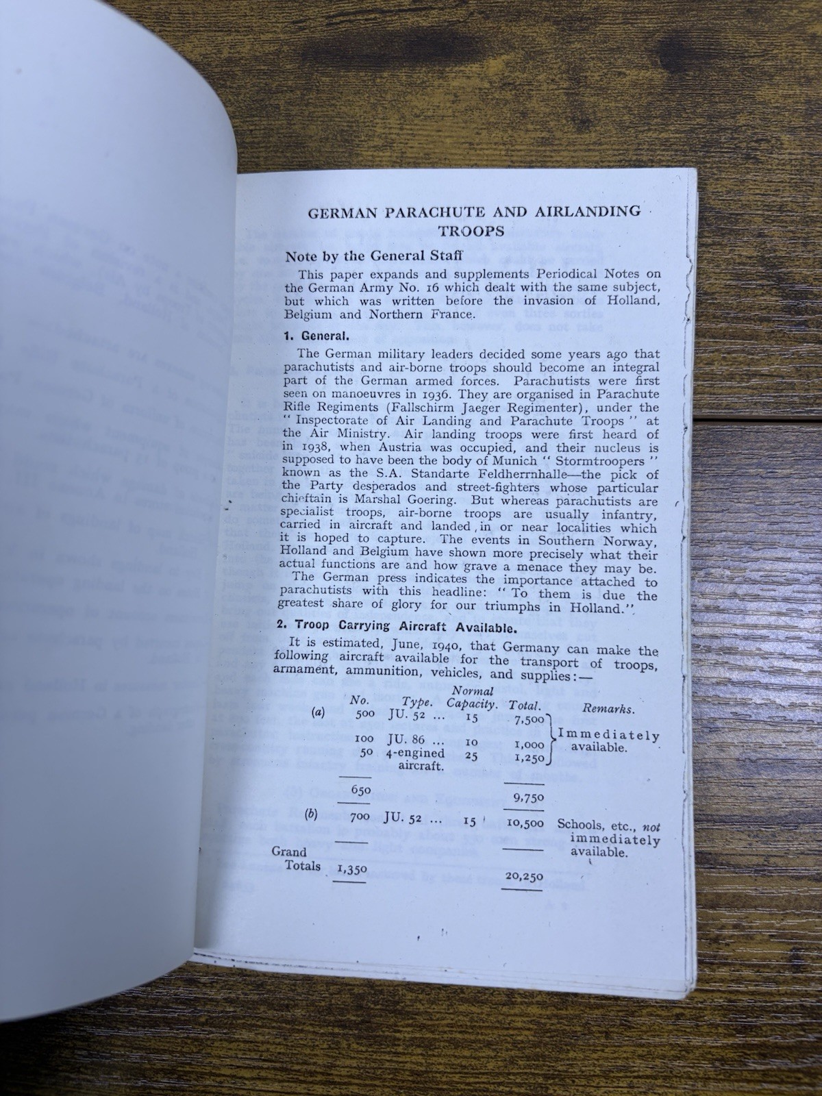 Germany Reibert The Service Instruction In The Army 1943 WW2 Schutzkompanie