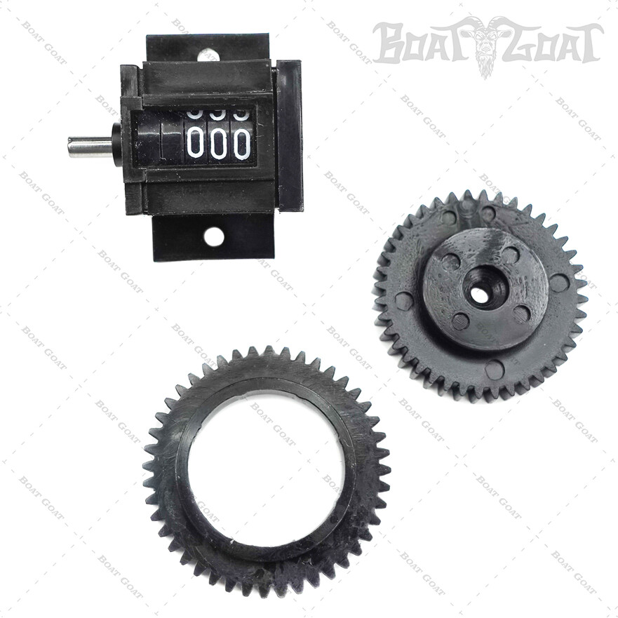 Cannon Downrigger Depth Counter + Gear Kit - ELECTRIC - 3 Digit Meter