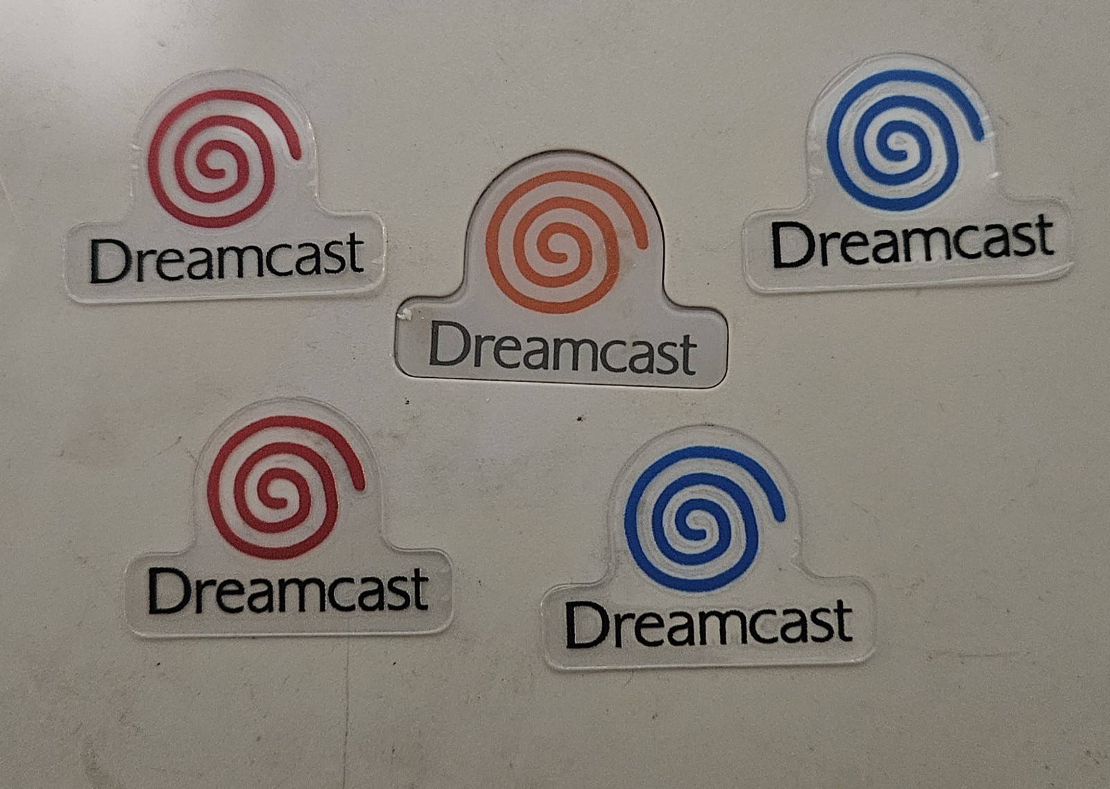 Sega Dreamcast Logo - New Console Logo Sticker - Pick 1 - Red or Blue