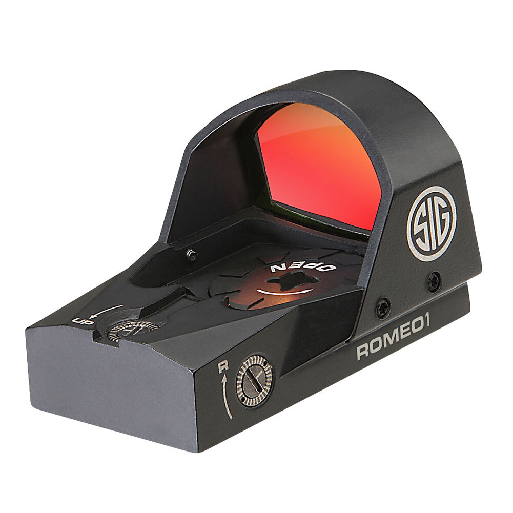 SIG SAUER Romeo1 1x30mm 6 MOA Red Dot Black Reflex Sight (SOR11600) NEW