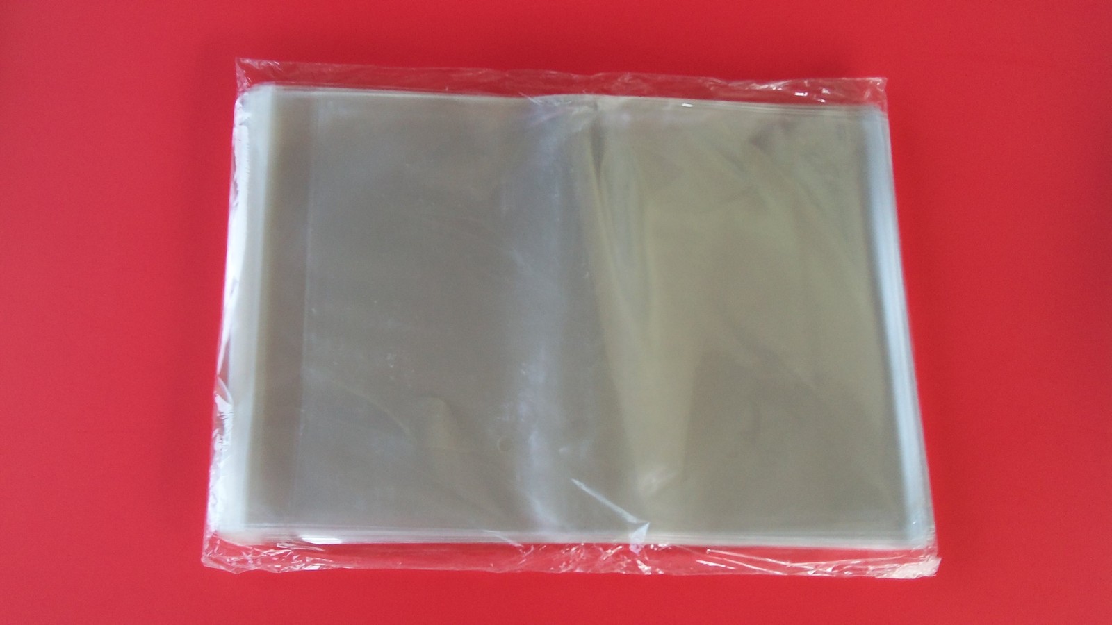 50 9 x 12 Clear Resealable Cellophane Bags Plastic Envelopes Cello Bag Sleeves