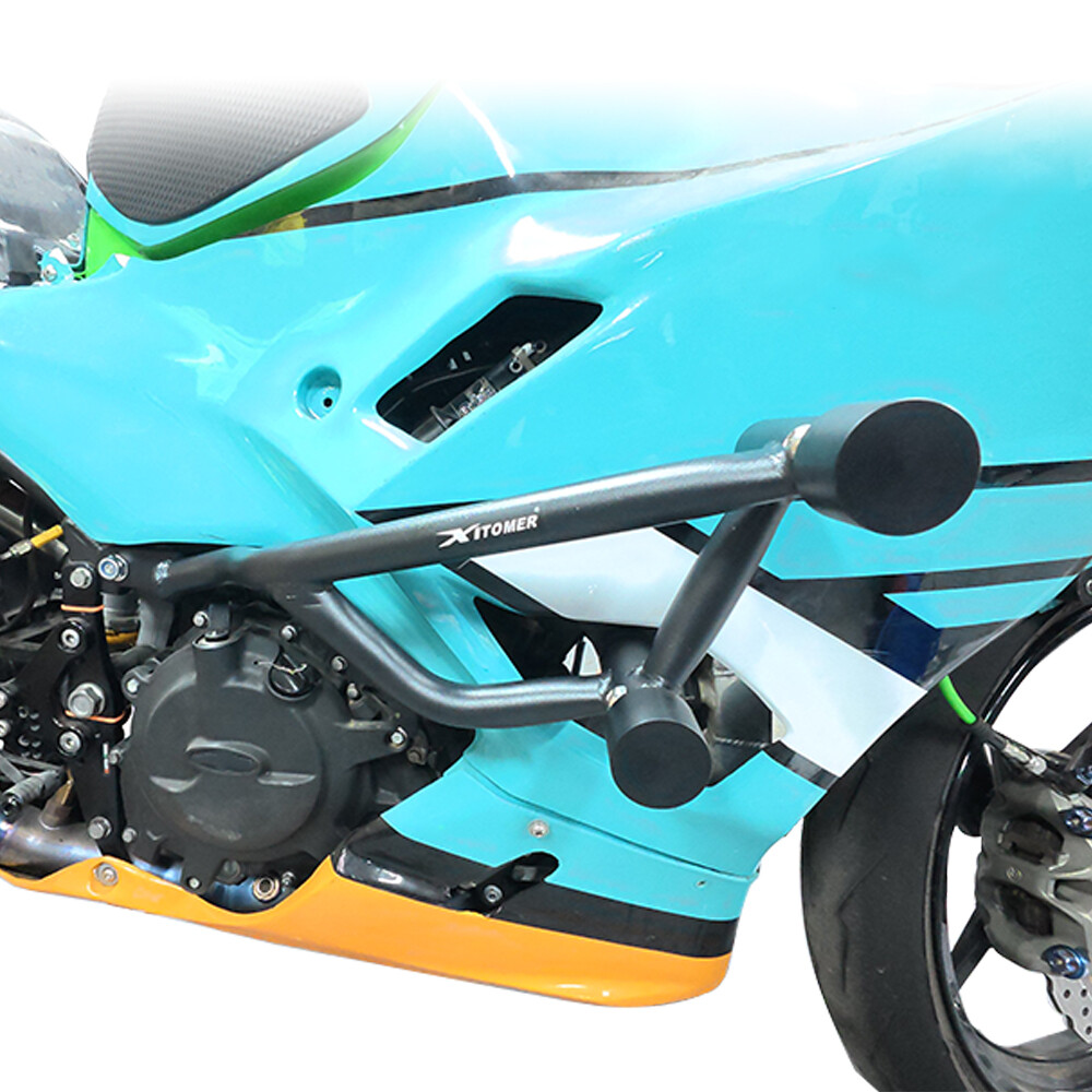 Fit For Kawasaki Ninja 500 2024-2025 Stunt Engine Guard Crash Bars Crash Cage