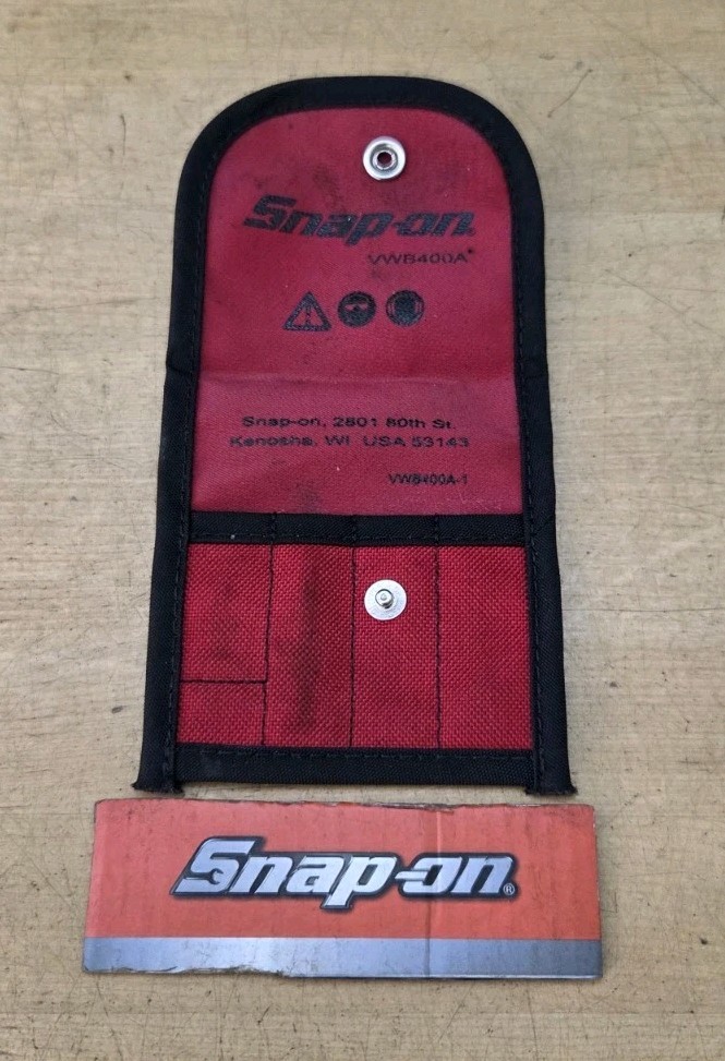 Snap On VWB400A-1 - Pouch For VWB400A - 4 Piece Carbide Burr Set