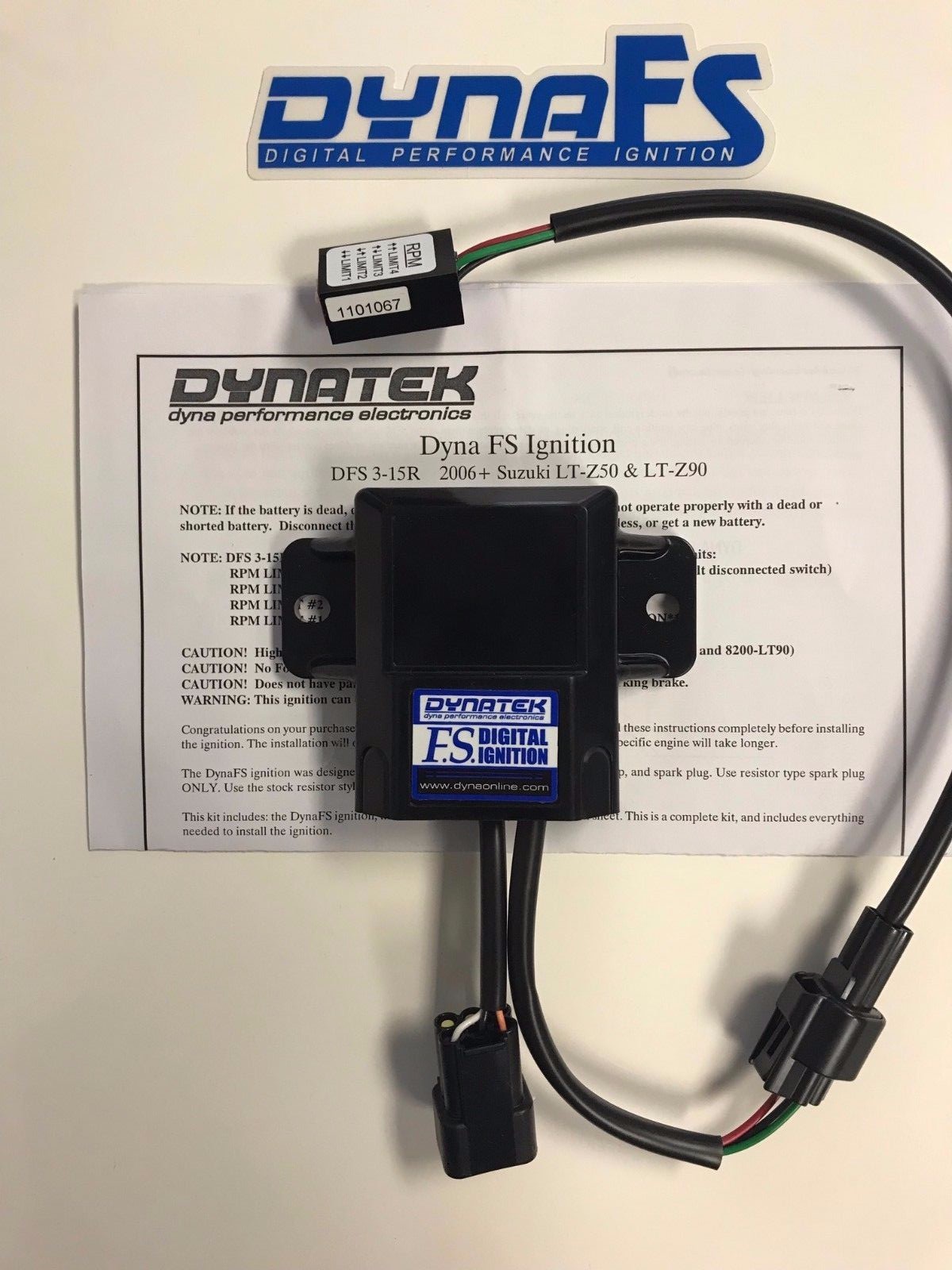 Dynatek CDI Ignition Box Suzuki LTZ50 Z50 LTZ 50 Removes Speed Limiter 2006+