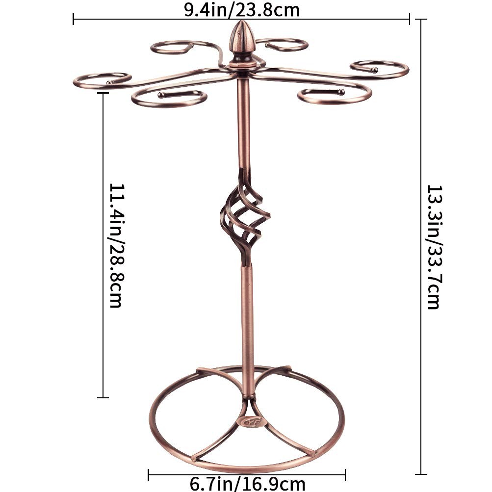 Wine Glass Rack, Countertop Wine Glass Holder, Elegant Freestanding Tabletop