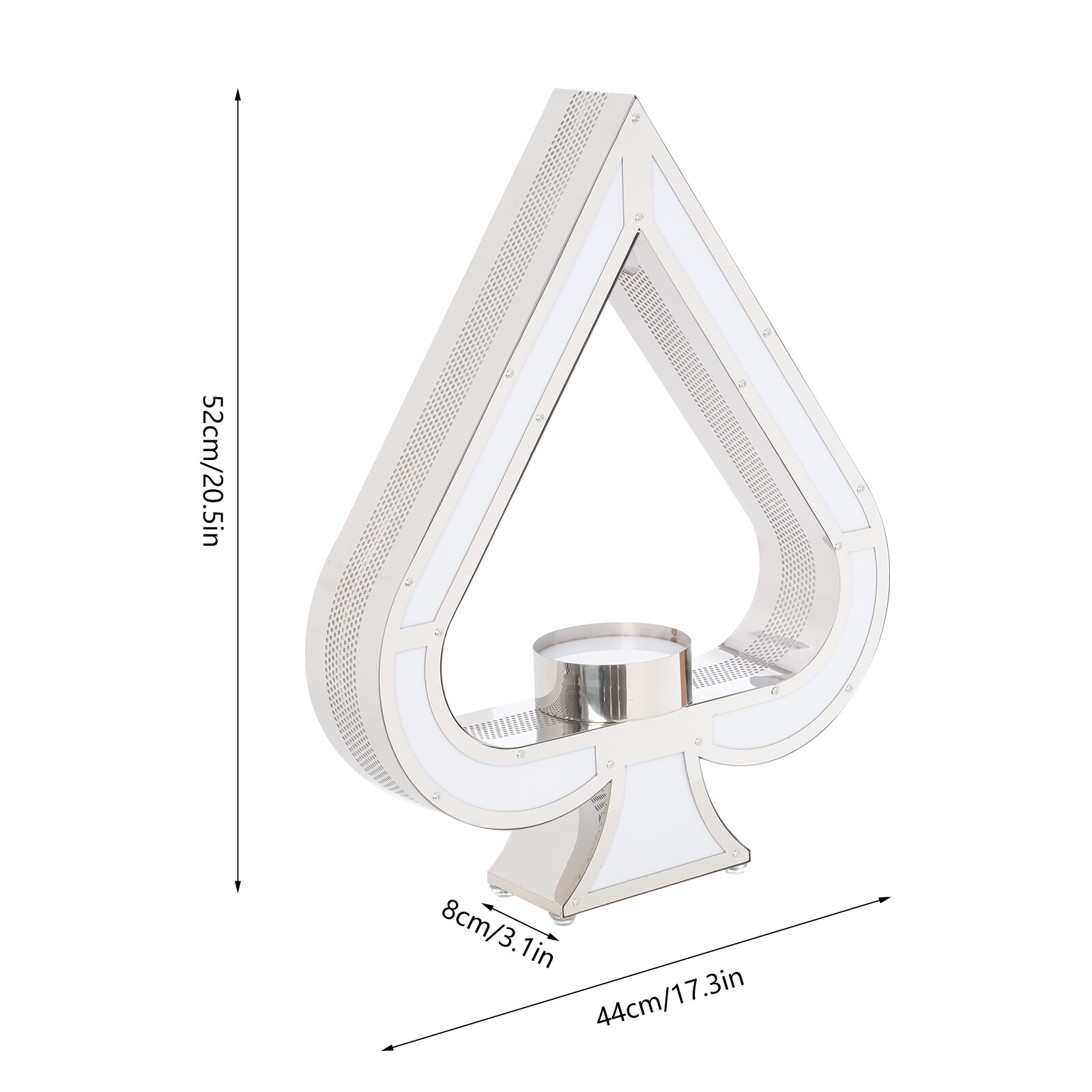 Acrylic Lighted Liquor Bottle Display Shelf Champagne Bottle Display Stand LED