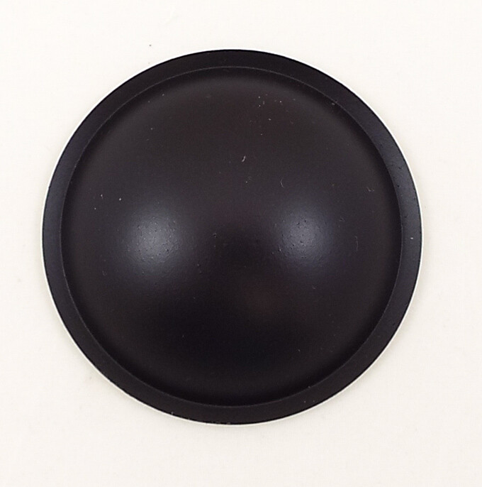 One 2.75" Polypropylene Dust Cap for Speakers