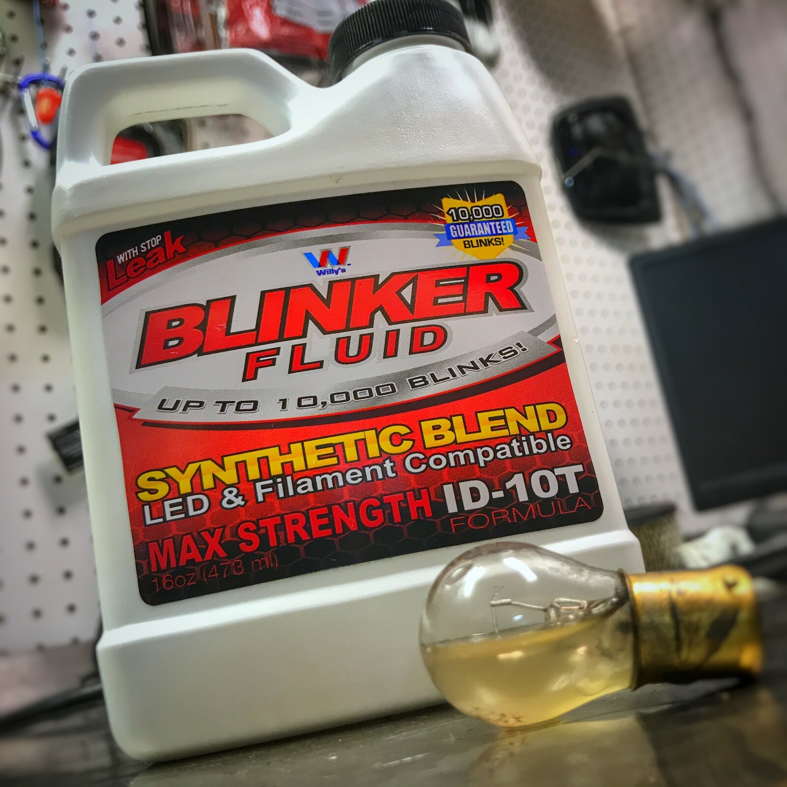 Blinker Fluid - Gag Gift Bottle