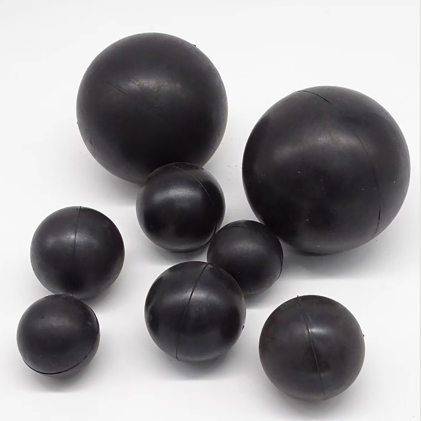Nitrile Rubber Balls 2mm 2.5mm ~ 100mm Black Round Solid Rubber Ball Bouncy Ball