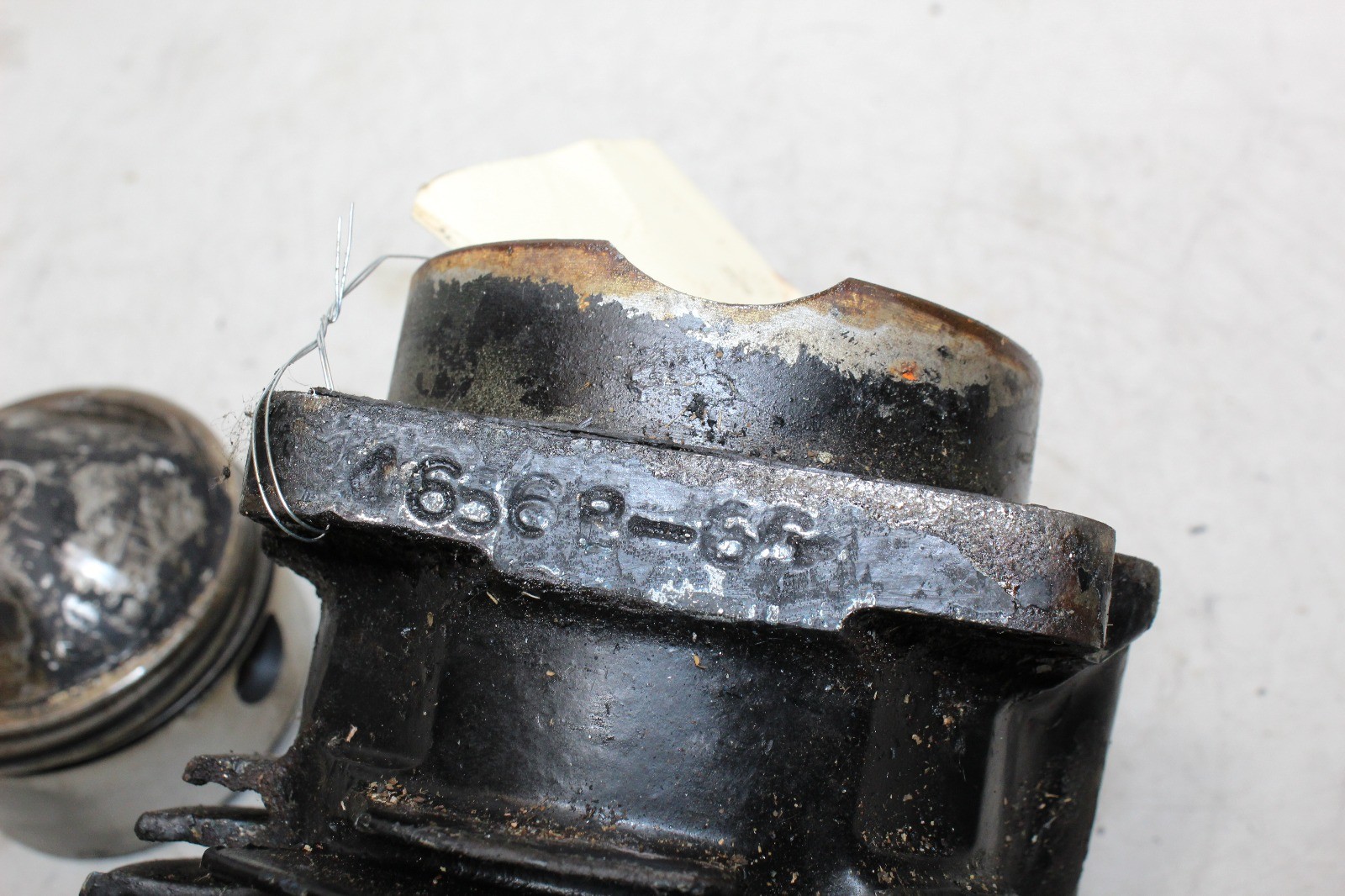 Harley Panhead Shovelhead 74" OEM Front Cylinder Barrel and S&S Piston 3.470" Bo