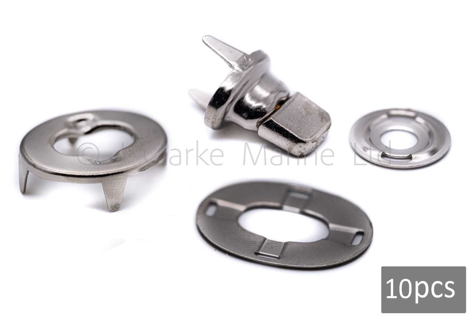 DOT Cloth kit Twist lock Common Sense turn fastener eyelets boat canopy bimini