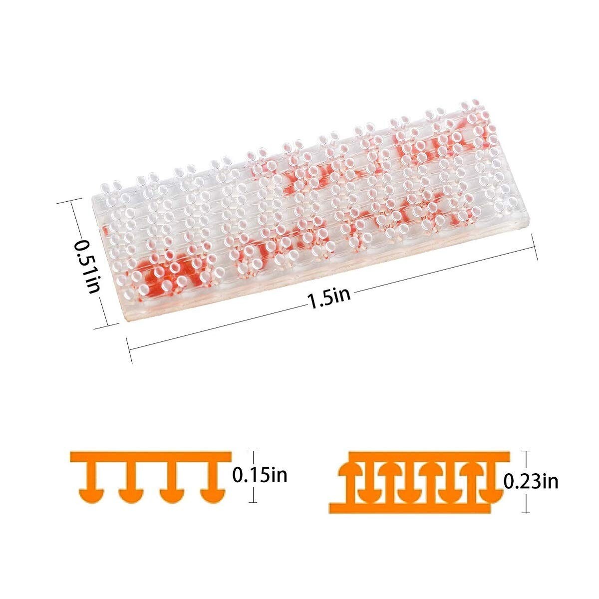 EZ Pass IPass SunPass Mounting Tape 4 Strips Kit 3M Peel and Stick-Free shipping